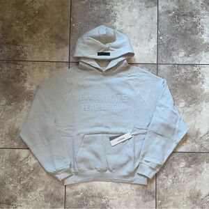 Fear of God Essentials Hoodie Smoke Size Small